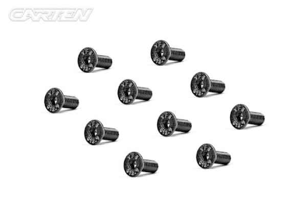 carten (black nickel coating) M3x8mm svasata indurite da 12.9 20pz carten - viteria, bulloncini e viti con testa svasata carten (black nickel coating) M3x8mm svasata indurite da 12.9 20pz carten - viteria, bulloncini e viti con testa svasata