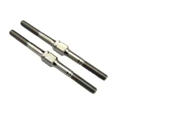 tiranti in titanio RCmaker 3x45mm 2pz idonei per diversi automodelli touring mr33 - ricambi e optional automodelli, Schumacher MI9-MI8
