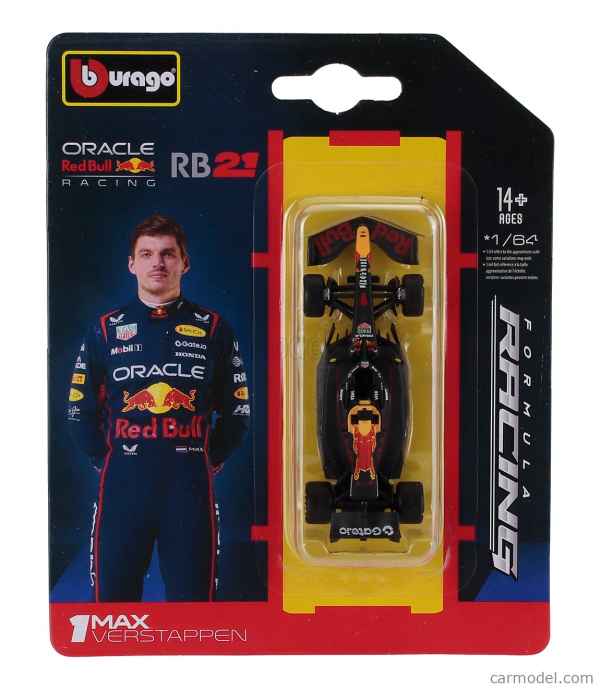 Burago 1/64 formula1 RB21 Max Verstappen n.1 burago - automodelli statici- da collezione, FORMULA 1 DA COLLEZIONE Burago 1/64 formula1 RB21 Max Verstappen n.1 burago - automodelli statici- da collezione, FORMULA 1 DA COLLEZIONE
