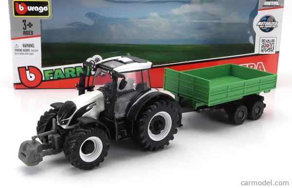 N174 TRACTOR WITH TIPPING TRAILER 2017 OFFERTA burago - giocattolo, mezzi movimento terra-mezzi agricoli
