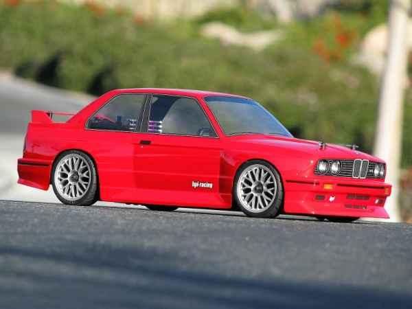 carena BMW M3 E30 200mm trasparente completa di parabole e alettone hpi - carrozzerie ed accessori, touring 190-200mm