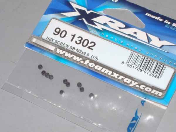 hex screw M3x2.5mm (10) xray - ricambi e optional automodelli, xray t4-X4 hex screw M3x2.5mm (10) xray - ricambi e optional automodelli, xray t4-X4