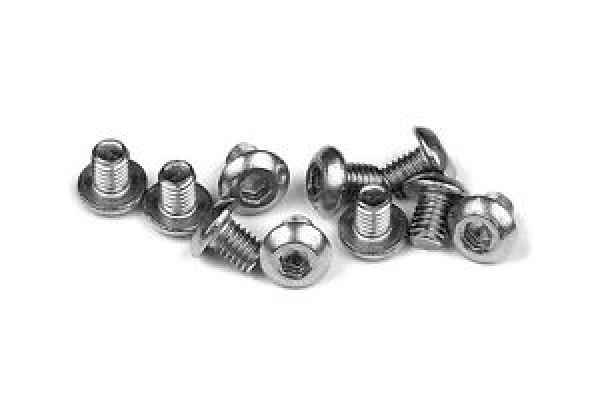 hex screw sh M3x4mm stainless (10)