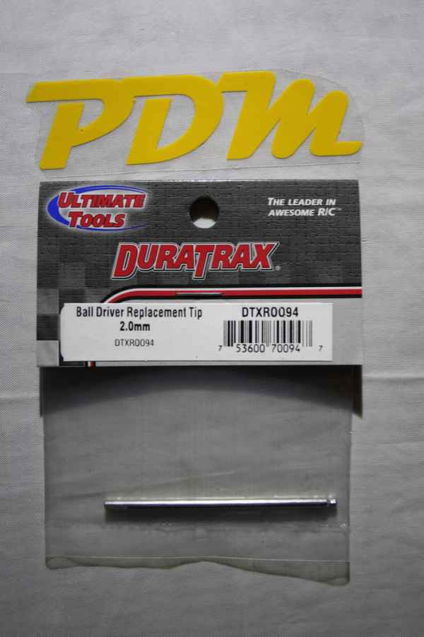 ball driver replacement tip 2,0mm poliedrica duratrax - attrezzi, utensili e punte di ricambio ball driver replacement tip 2,0mm poliedrica duratrax - attrezzi, utensili e punte di ricambio