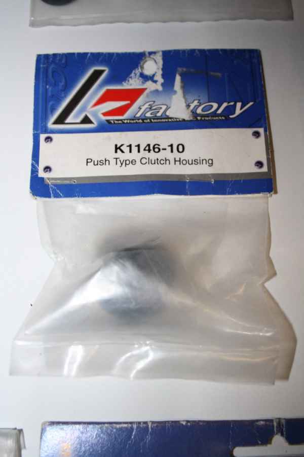 push type clutch housing kfactory - ricambi e optional automodelli, kyosho 1/10 v-one/fw05/fw06/tf2-3-4-5/pure ten alpha ep-gp/FAZER ep-gp/lazer/tr-15/ferrari f2004 deagostini