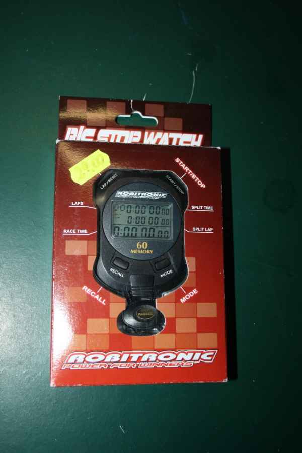 cronometro con 60 intertempi (batterie da comprare separatamente) robitronic - elettronica-cavetteria, trasponder-cronometri cronometro con 60 intertempi (batterie da comprare separatamente) robitronic - elettronica-cavetteria, trasponder-cronometri