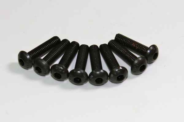 viti testa tonda 4x16mm (8) teamc - viteria, bulloncini e viti con testa tonda-cilindrica