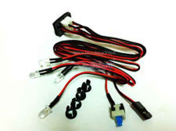 kit luci 4led con porta led HIMOTO - carrozzerie ed accessori, accessori per drift-scaler
